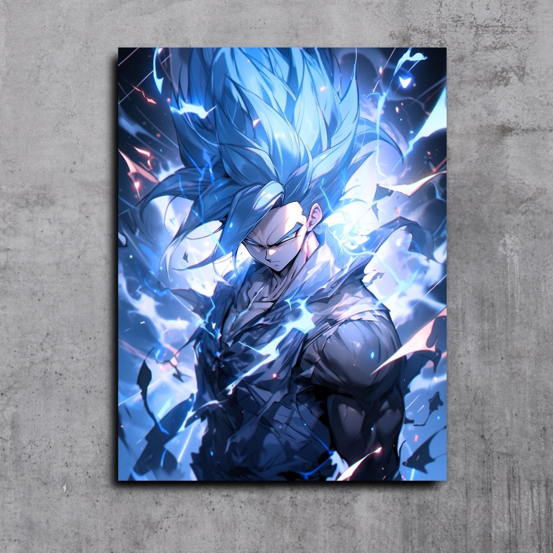 Gogeta Blue Dragon Ball - Ice look